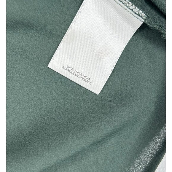 Express Chiffon Blouse Womens S Button Cuff Flowy Gorgeous Office Staple Career - Picture 8 of 10